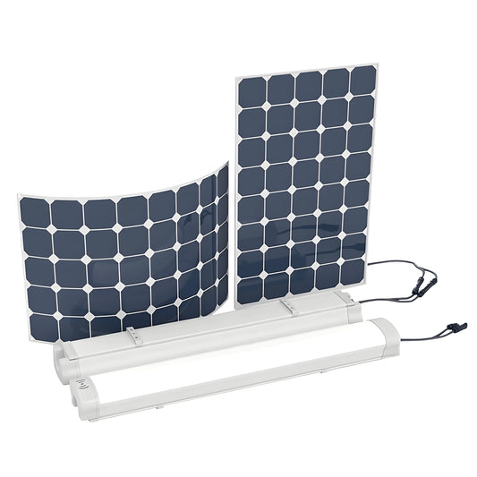 AVS Energy Solar Carport/Portable Light 12 Watt 1500 Lumens 5000K | - AVS-SCL12W
