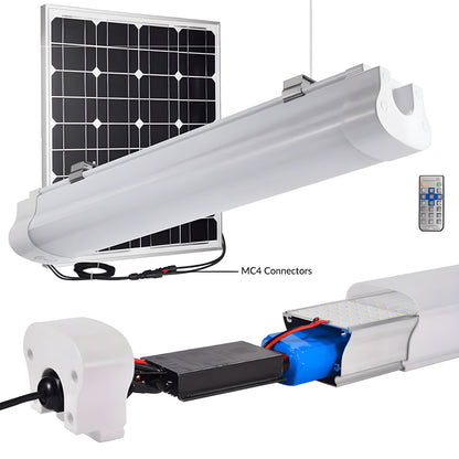AVS Energy Solar Carport/Portable Light 12 Watt 1500 Lumens 5000K | - AVS-SCL12W