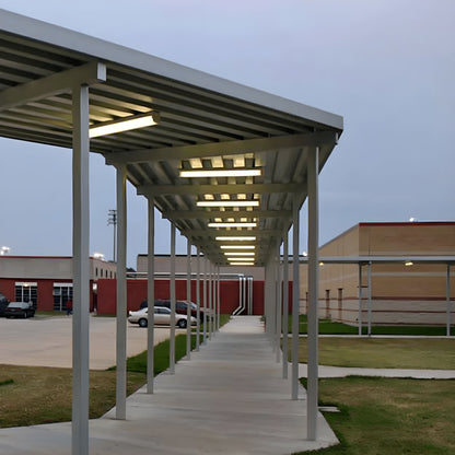 AVS Energy Solar Carport/Portable Light 24 Watt 3000 Lumens 5000K  - AVS-SCL24W