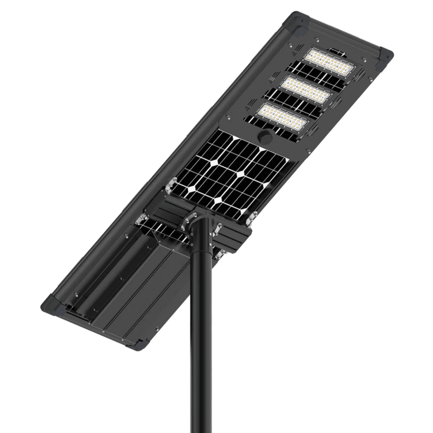 AVS Energy Solar LED Street Light 60 Watt 10800 Lumens 5000K Parking Lot Light Solar  - AVS-BF02-60WAll in One Street Light