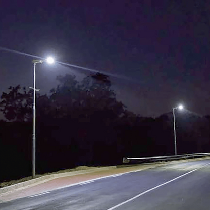 AVS Energy Solar LED Street Light 60 Watt 10800 Lumens 5000K Parking Lot Light Solar  - AVS-BF02-60WAll in One Street Light
