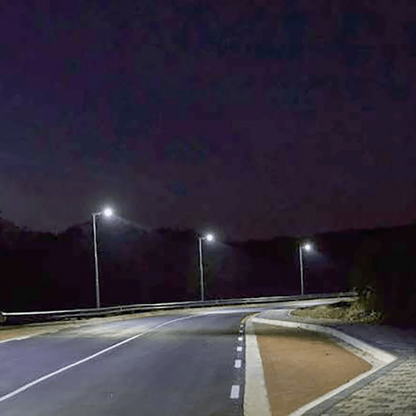 AVS Energy Solar LED Street Light 60 Watt 10800 Lumens 5000K Parking Lot Light Solar  - AVS-BF02-60WAll in One Street Light