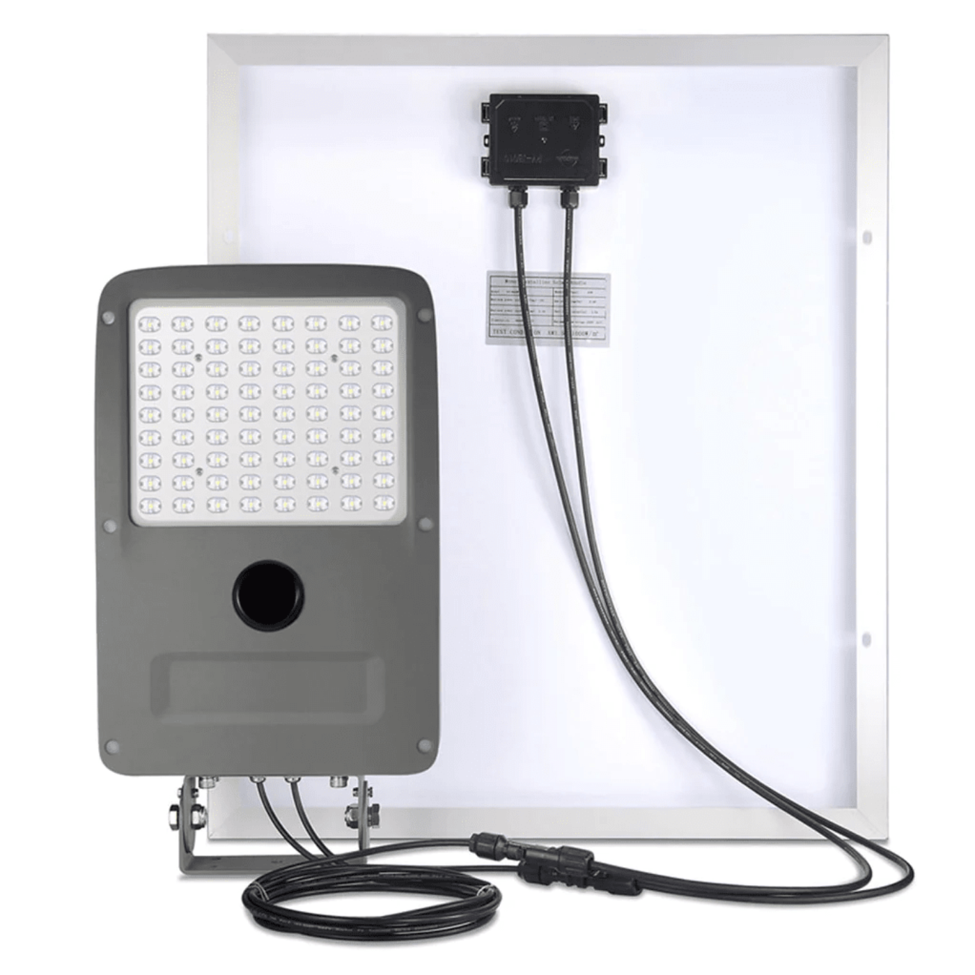 AVS Energy Solar Billboard Light 50 Watt 6200 Lumens 5000K Yoke/Pole Mount IP67  - AVS-SFL50W-Yoke