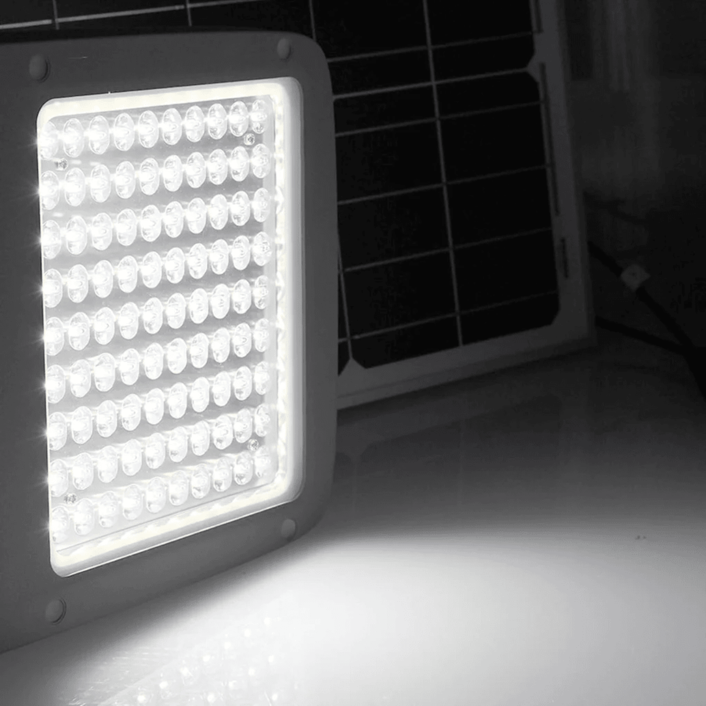 AVS Energy Solar Billboard Light 50 Watt 6200 Lumens 5000K Yoke/Pole Mount IP67  - AVS-SFL50W-Yoke