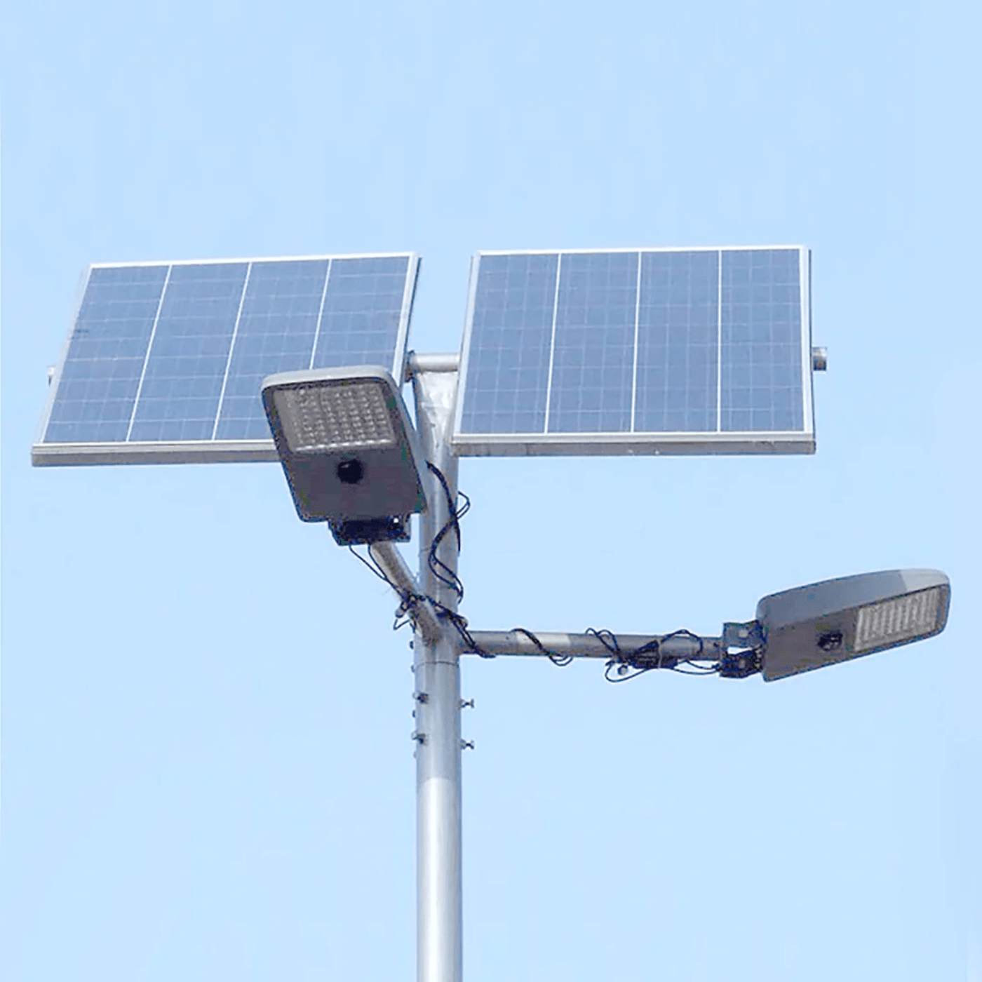 AVS Energy Solar Billboard Light 15 Watt 2200 Lumens 5000K Yoke/Pole Mount IP67 - AVS-SFL15W-Yoke