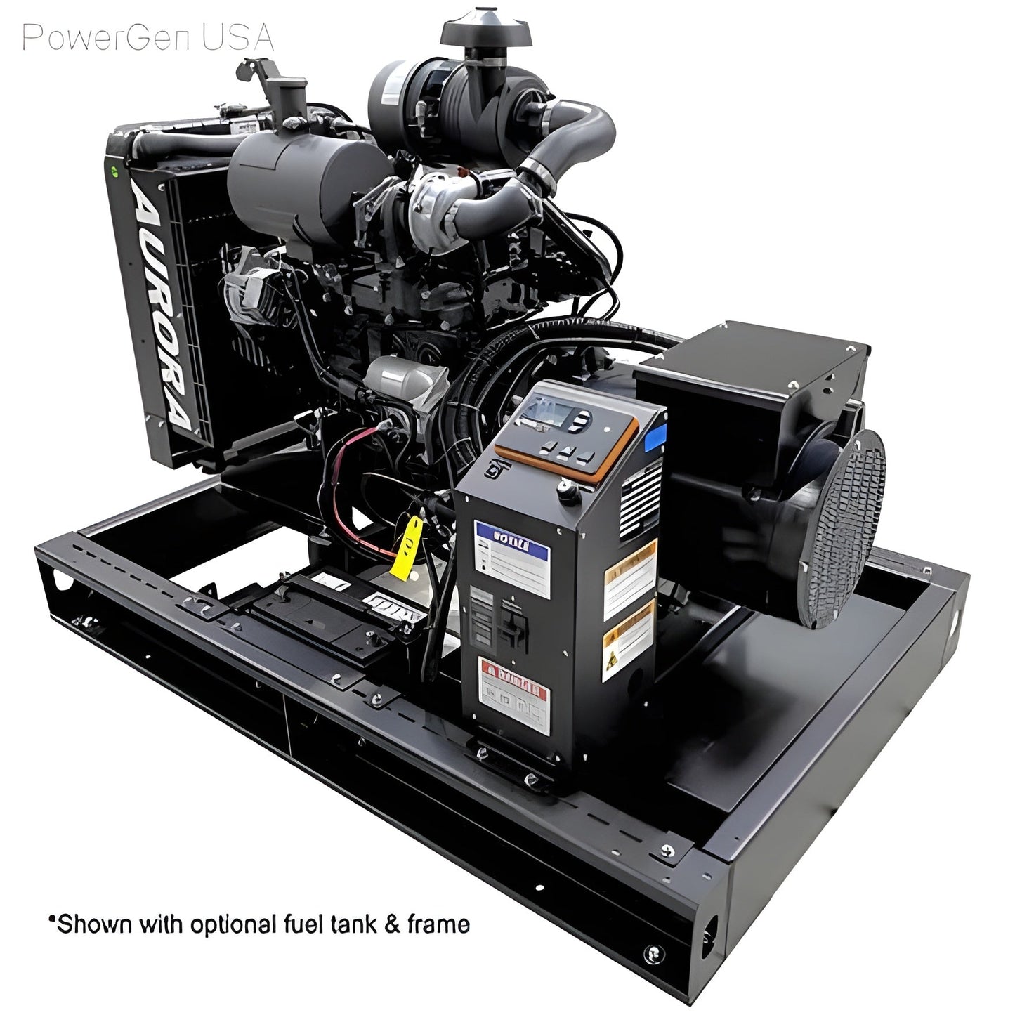 Aurora Generators Yanmar 22 kW Diesel Generator - Bare Bones - PowerGen USA - AGi22Y-BB