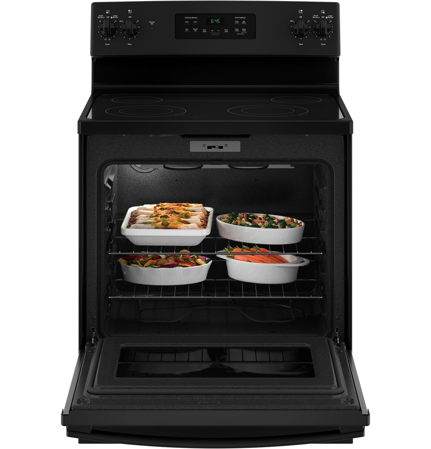 GE APPLIANCES JB645DKBB GE(R) 30" Free-Standing Electric Range - JB645DKBB-KT