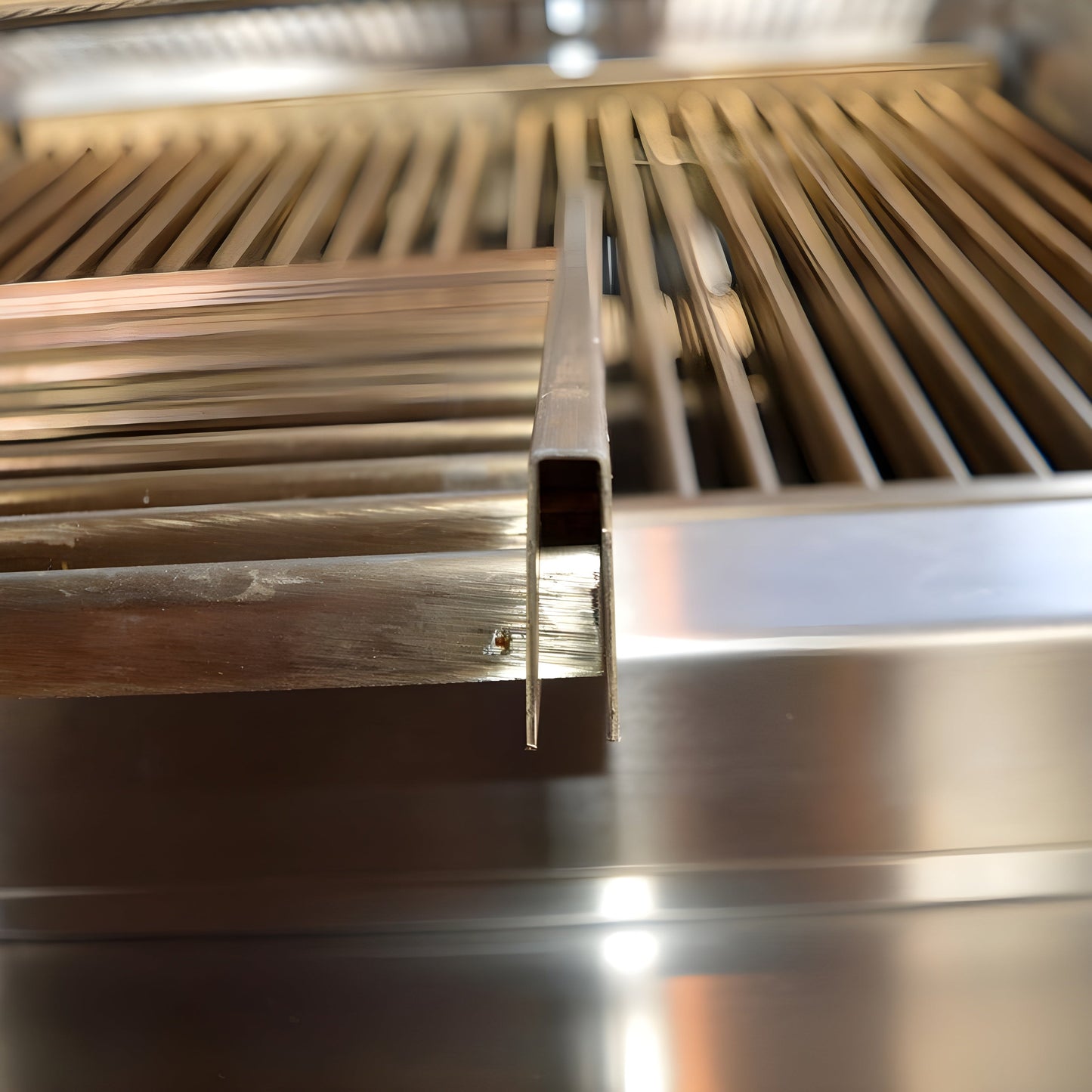 TEC Grills 44" Patio On Stainless Cabinet With Side Shelves (64") - PFR2LPCABS