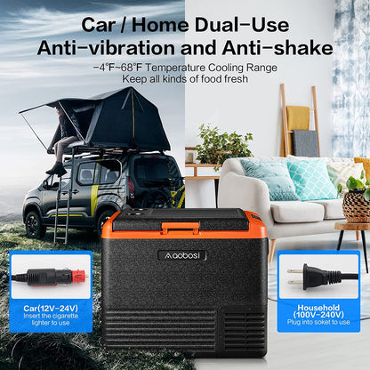 AOBOSI 12 Volt Car Refrigerator Single Zone 53qt/50L - CL50