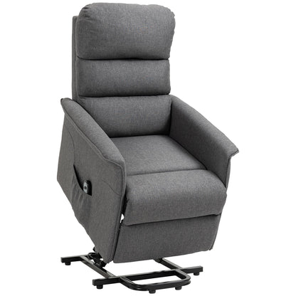 HOMCOM Power Lift Recliner Chair for Elderly – B07Y99CJJF-1