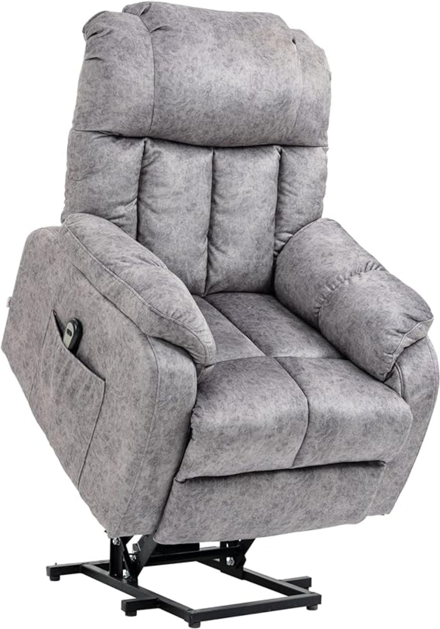 HomCom Power Lift Chair, Electric Recliner for The Elderly, Compact Living Room Chair - B09MYGQ94R-1