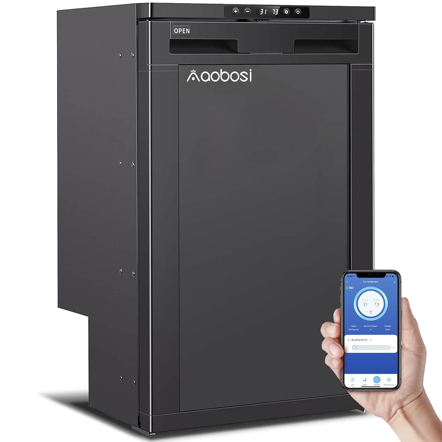 AOBOSI RV Refrigerater Copressor Fridge 65L/83L - CR65