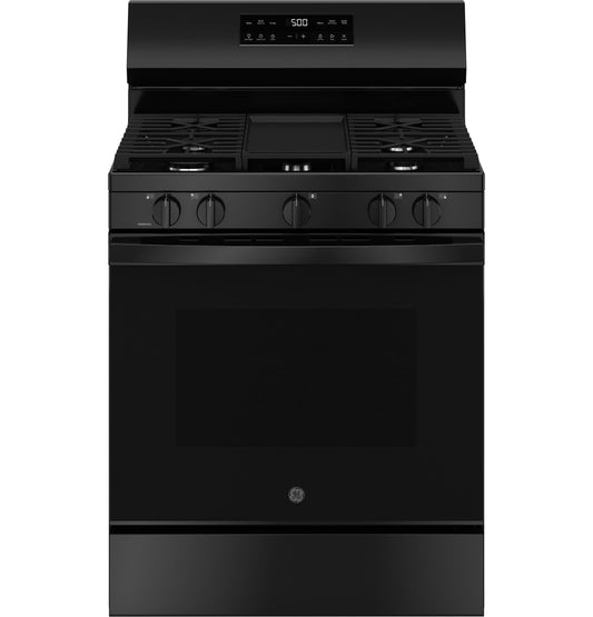 GE APPLIANCES GGF500PVBB GE(R) 30" Free-Standing Gas Range - GGF500PVBB-KT