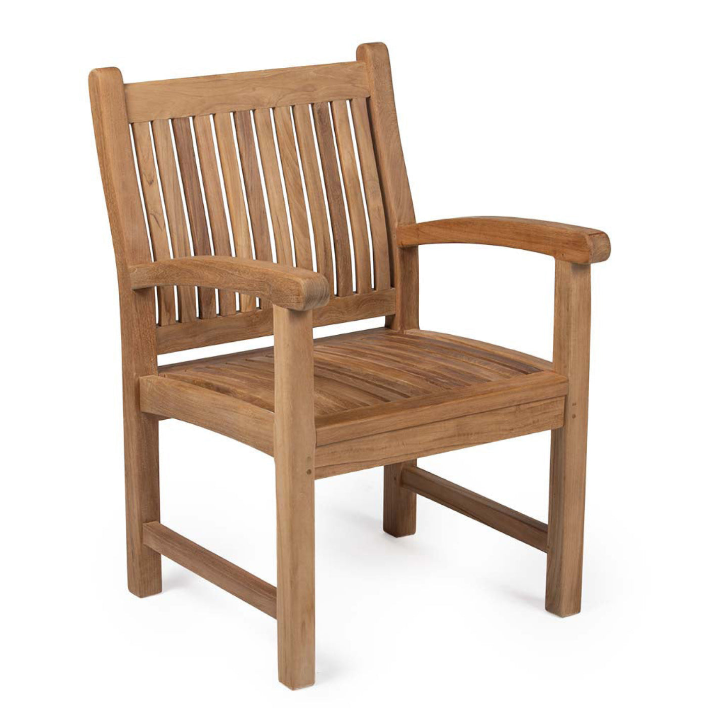 Ash & Ember Savannah Grade A Teak Armchair - 899469