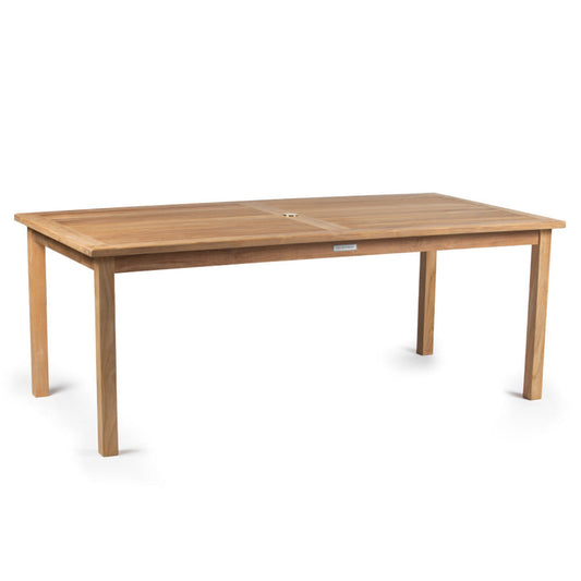 Ash & Ember Sandhill Grade A Teak Dining Table - 899478