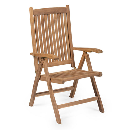Ash & Ember Scratch and Dent, Hawthorne Grade A Teak Folding Armchair - R899548