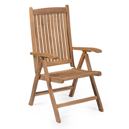 Ash & Ember Scratch and Dent, Hawthorne Grade A Teak Folding Armchair - R899548