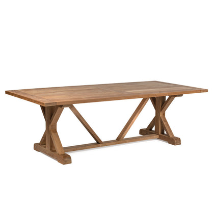 Savannah Grade A Teak Farmhouse Table - 899631