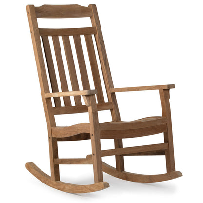 Ash & Ember Grade A Teak Rocking Chair - 899672