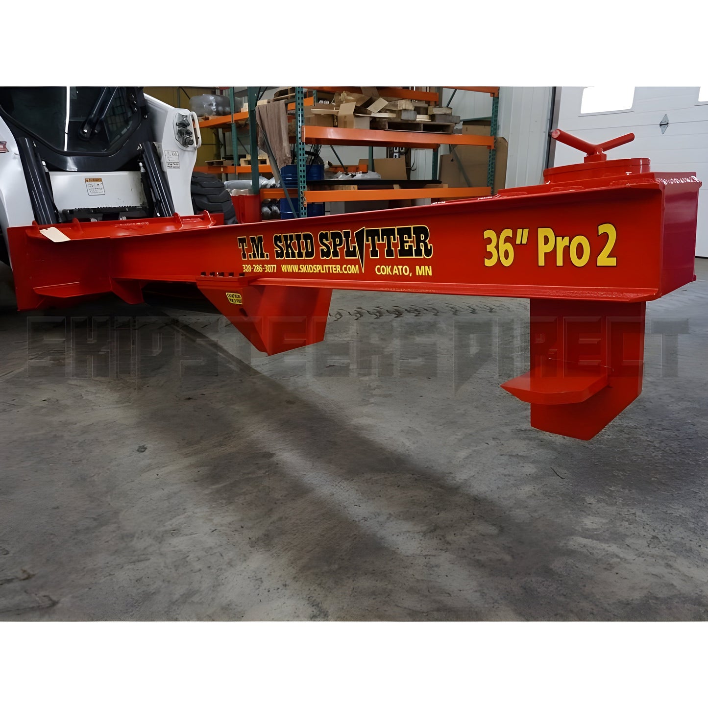 TM Manufacturing Pro 2  Skid Steer Log Splitter Attachment - TM-PRO2-24