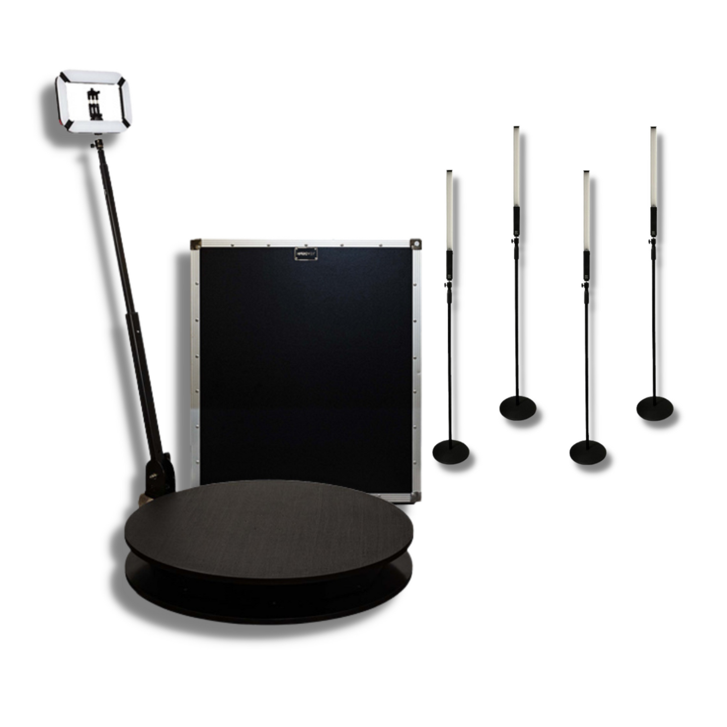 SpinPix360 RevoSpin RM-4 Manual Spin 360 Photo Booth - 27" Custom Package