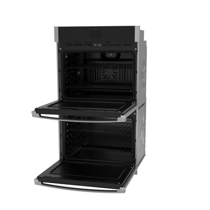 GE APPLIANCES JTD5000SVSS GE(R) 30" Smart Built-In Self-Clean Convection Double Wall Oven with No Preheat Air Fry - JTD5000SVSS-KT