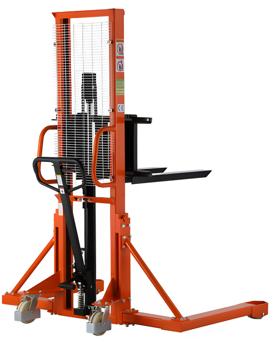 Tory Carrier Manual Stacker with Straddle Legs 2200 lbs. 63" Lifting Height New - MSSL2263