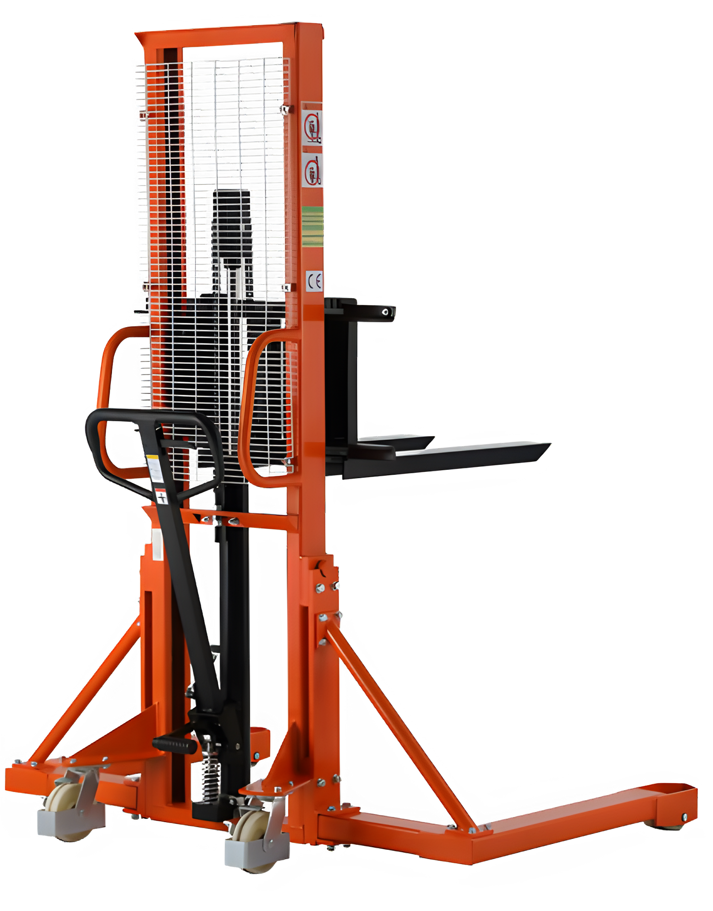 Tory Carrier Manual Stacker with Straddle Legs 2200 lbs. 63" Lifting Height New - MSSL2263