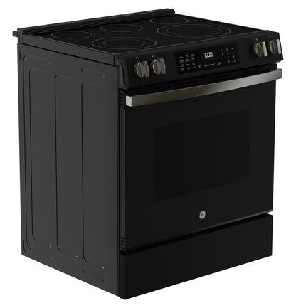 GE APPLIANCES GRS600AVDS GE(R) 30" Slide-In Electric Convection Range with No Preheat Air Fry and EasyWash(TM) Oven Tray - GRS600AVDS-KT