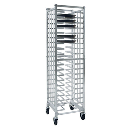 New Age 97720 Mobile Single Wide 18-1/2" Universal Pizza Pan Rack - NW97720