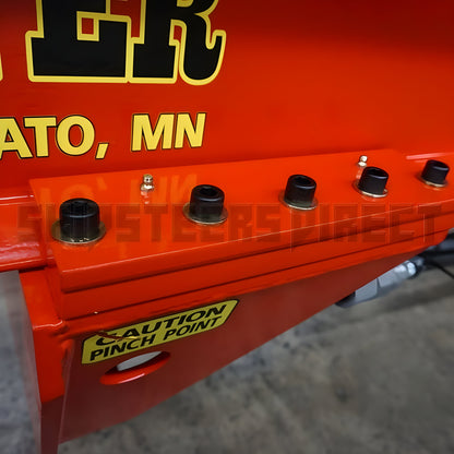 TM Manufacturing Pro 2  Skid Steer Log Splitter Attachment - TM-PRO2-24