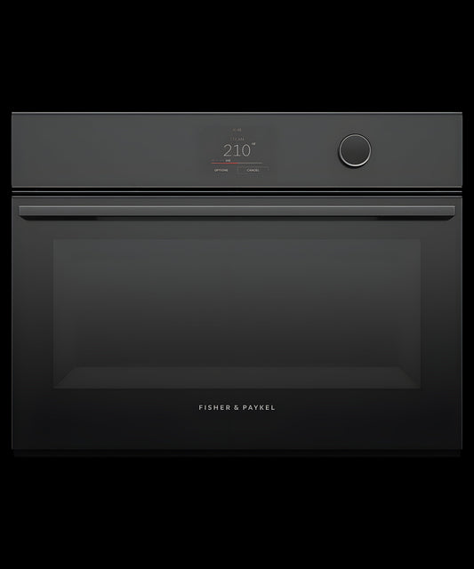 FISHER & PAYKEL OS24SMTNB1 Combination Steam Oven, 24", 23 Function - OS24SMTNB1-KT