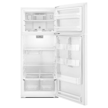 WHIRLPOOL 28-inch Wide Refrigerator Compatible With The EZ Connect Icemaker Kit - 18 Cu. Ft. - WRT518SZFW-KT