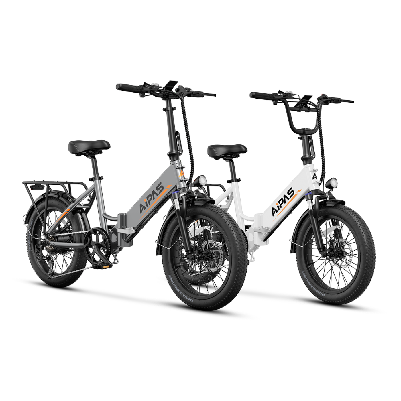 Aipas Ebike Combo Sale A2*2 - Aipas-A2combo-Black+White