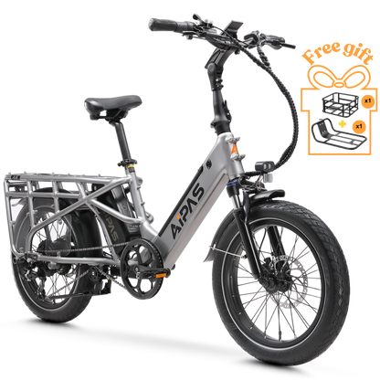 Aipas A6 D VoltCargo Ebike - A6-D-Grey