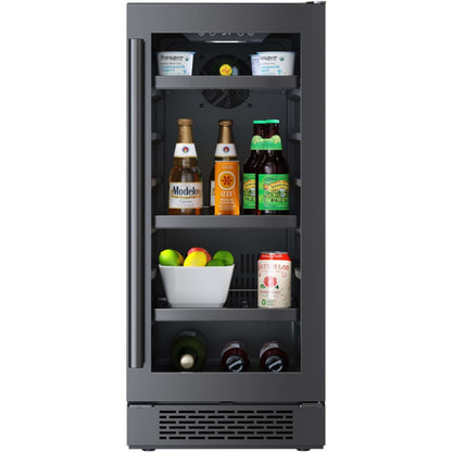 Avallon 15 Inch Wide 83 Can Capacity Undercounter Beverage Cooler - ABR152BLSS - ABR152BLSS