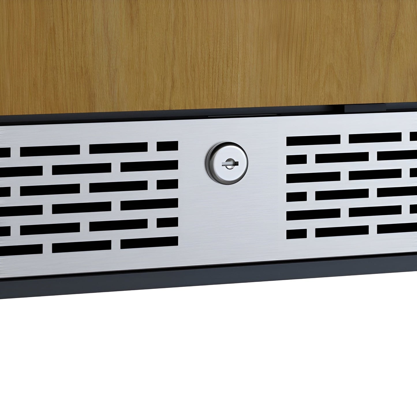 Avallon 24 Inch Wide 140 Can Energy Efficient Beverage Center with LED Lighting, Double Pane Glass, Touch Control Panel and Left Swing Door - ABR242PRGLH