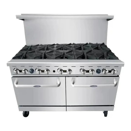 Atosa AGR-10B-LP 60" CookRite Range Liquid Propane Gas, 10 Burners - AGR-10B-LP