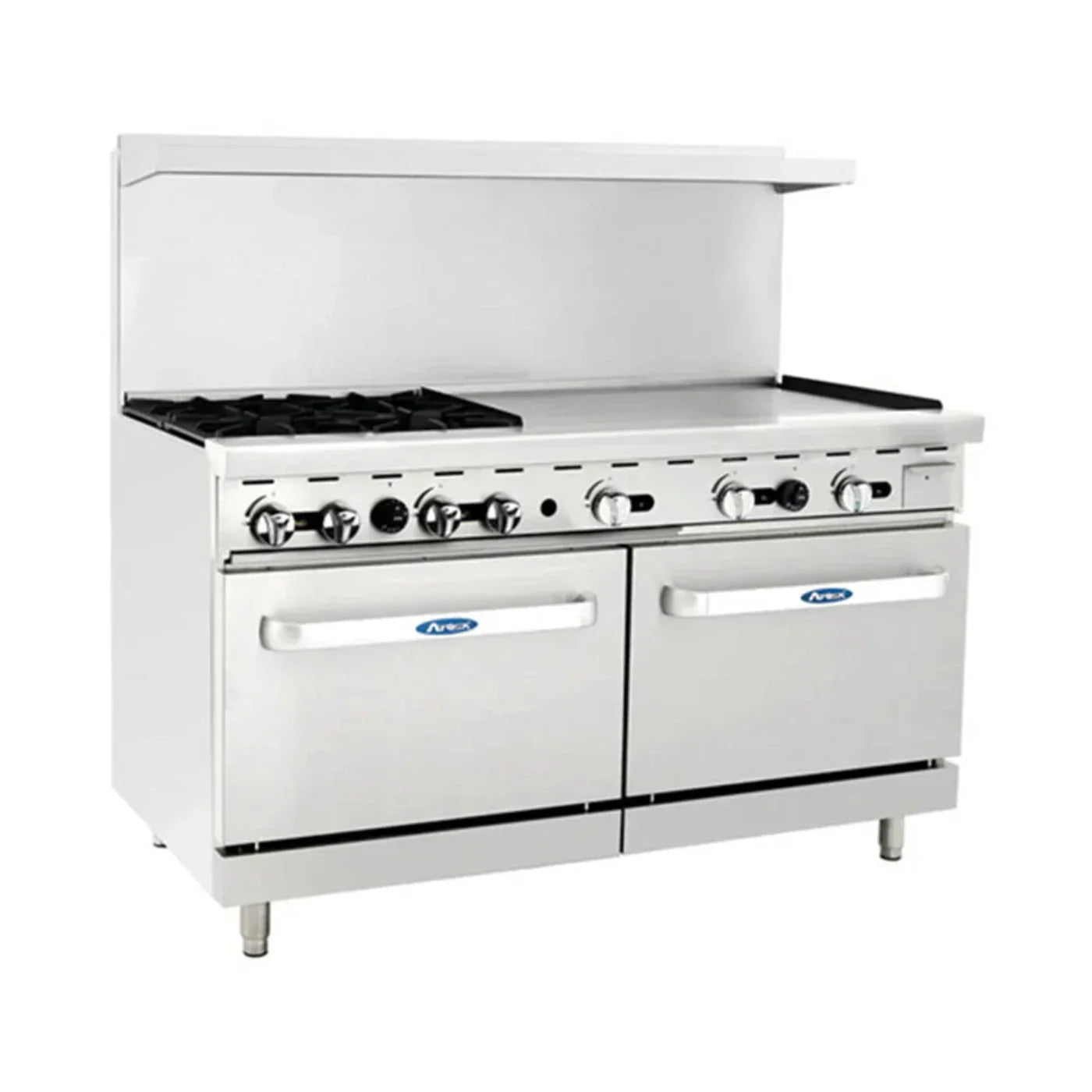 Atosa AGR-4B36G-NG 60" CookRite Range Natural Gas with 36" Griddle - AGR-4B36G-NG