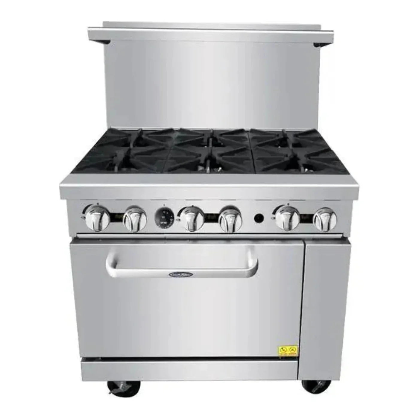Atosa AGR-6B-NG 36" CookRite Range Natural Gas, 6 Burners - AGR-6B-NG