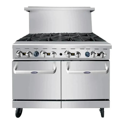 Atosa AGR-8B-NG 48" CookRite Range Natural Gas, 8 Burners - AGR-8B-NG