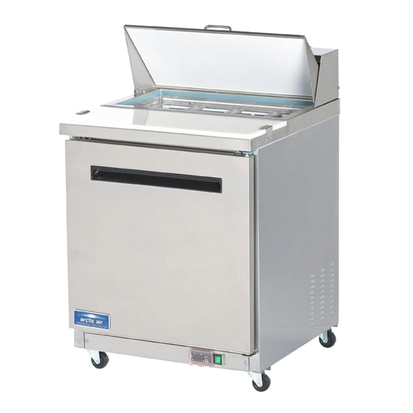 Arctic Air AMT28R 28" Single Door Mega-Top Sandwich/ Salad Prep Table - AMT28R