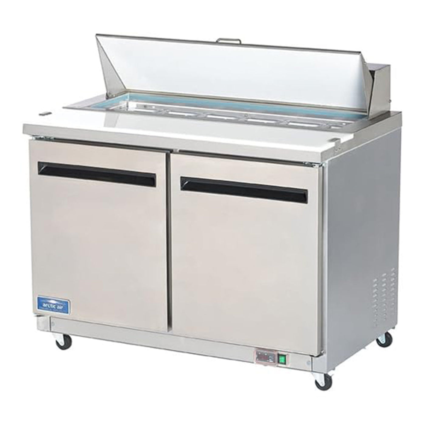 Arctic Air AMT48R 48.25" Double Door Mega-Top Sandwich/ Salad Prep Table - AMT48R