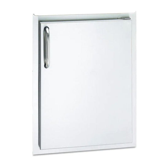 American Outdoor Grill 20x14 Single Access Door w/ Tubular Handle (Right Hinge) - 20-14-SSDR