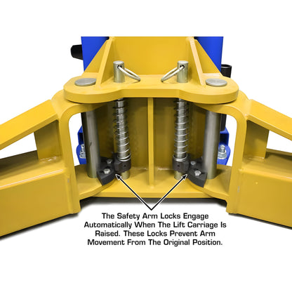 Atlas Platinum PVL12 ALI 12,000 lb Overhead 2 Post Lift - ATEAP-PVL12-FPD
