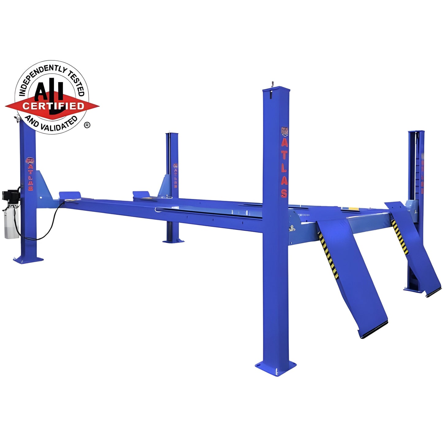 Atlas Platinum PVL14OF-EXT ALI Open Front Alignment 4 Post Lift - ATEAP-PVL14OF-EXT-FPD
