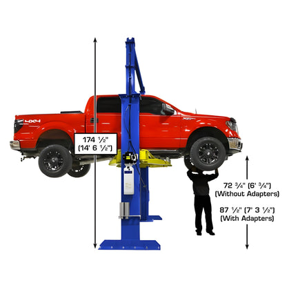 Atlas Platinum PVL15 15,000 lb Heavy Duty 2-Post Lift - ATEAP-PVL15-FPD