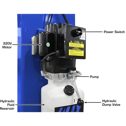 Atlas Platinum PVL15 15,000 lb Heavy Duty 2-Post Lift - ATEAP-PVL15-FPD