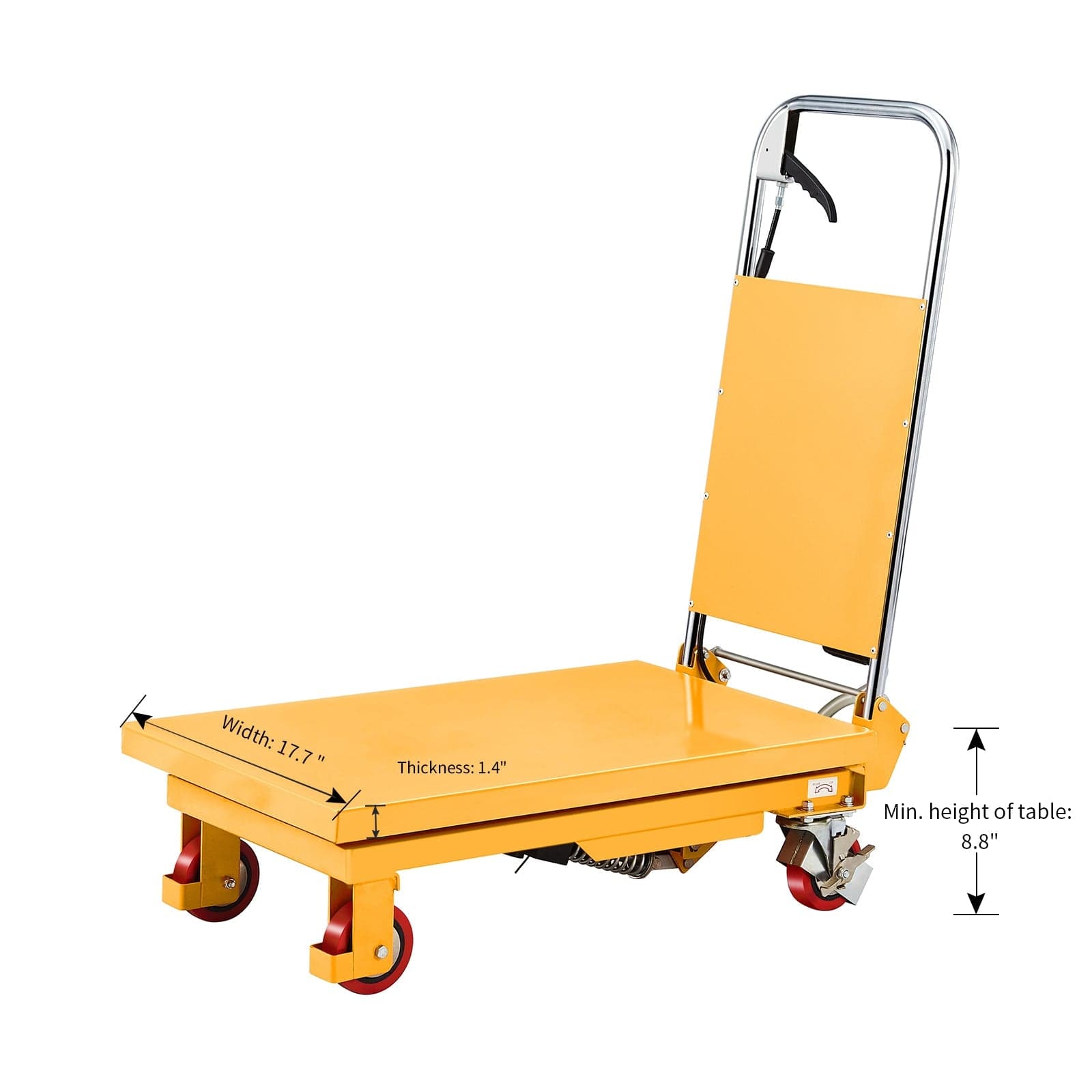 Apollolift Single Scissor Lift Table 330 lbs. 29" lifting height - A-2016 - Backyard Provider