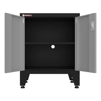 Armadillo Tough Grey 14-Piece Garage Cabinet Configuration with Levelers - AR14PC103G